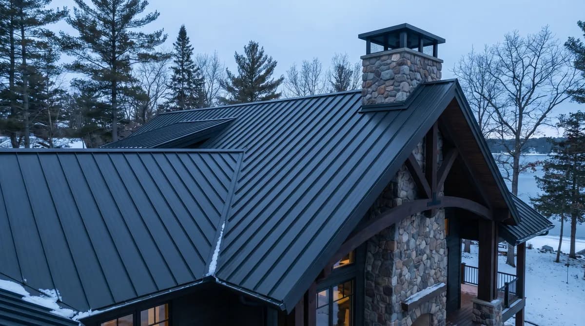 Nisswa, MN — neighborhood roofing view