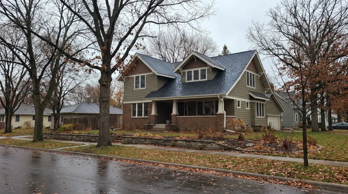 Rochester, MN — neighborhood roofing view