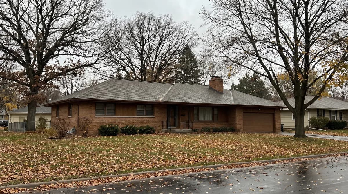 Roseville, MN — neighborhood roofing view