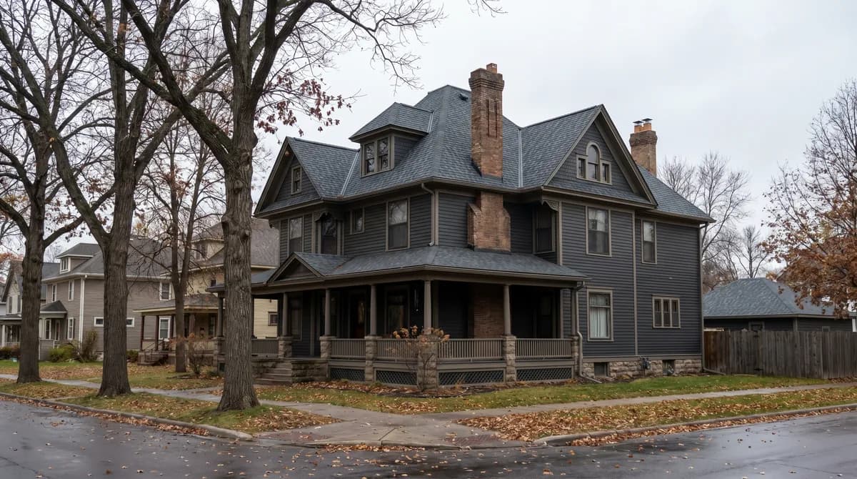 St. Cloud, MN — neighborhood roofing view
