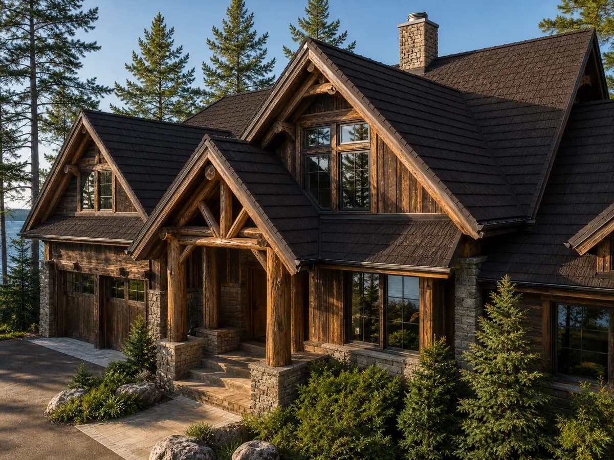 DECRA Shake XD roof — installed on a Minnesota home