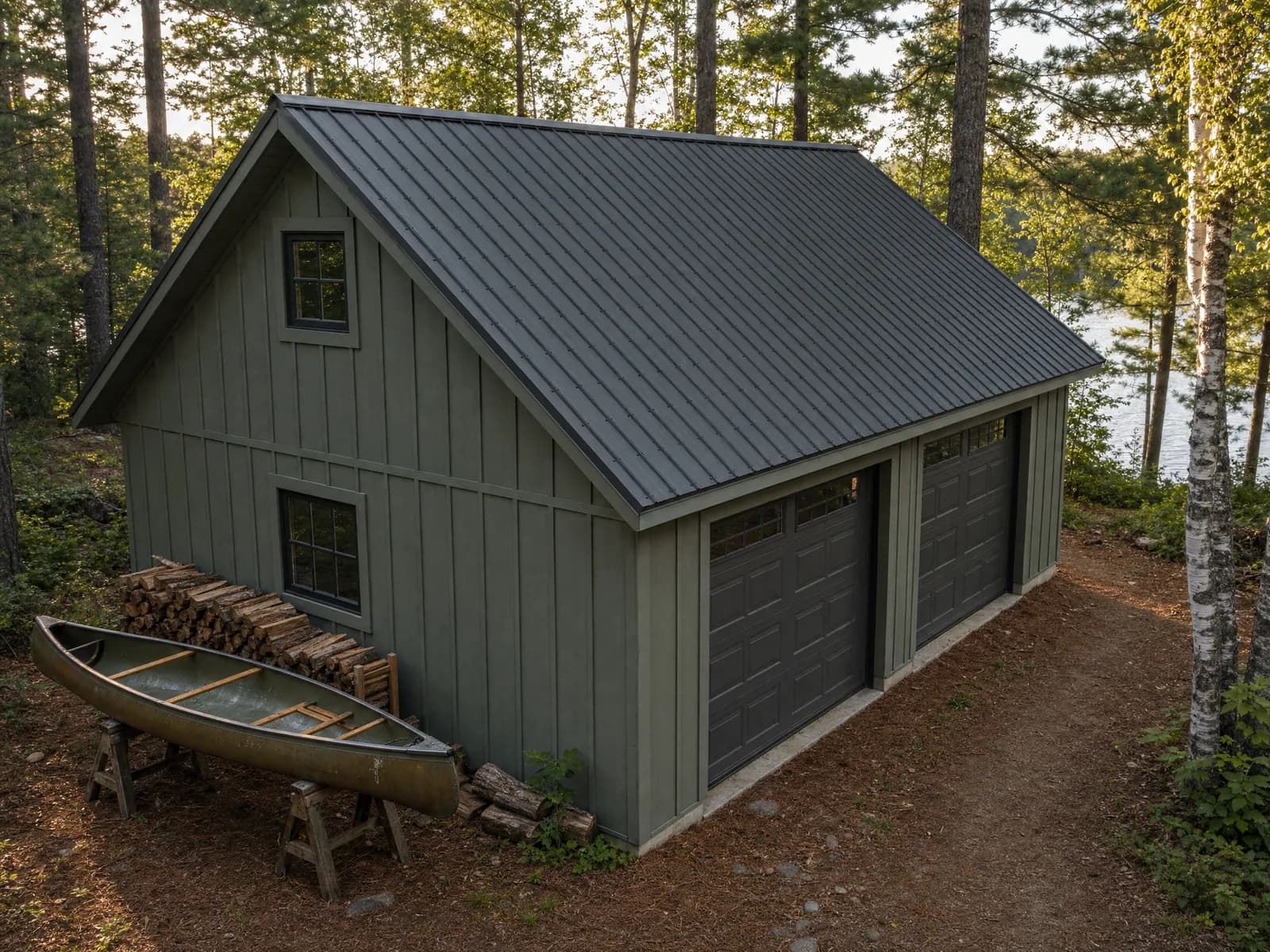 Pro-Panel II — full roof view on a Minnesota home